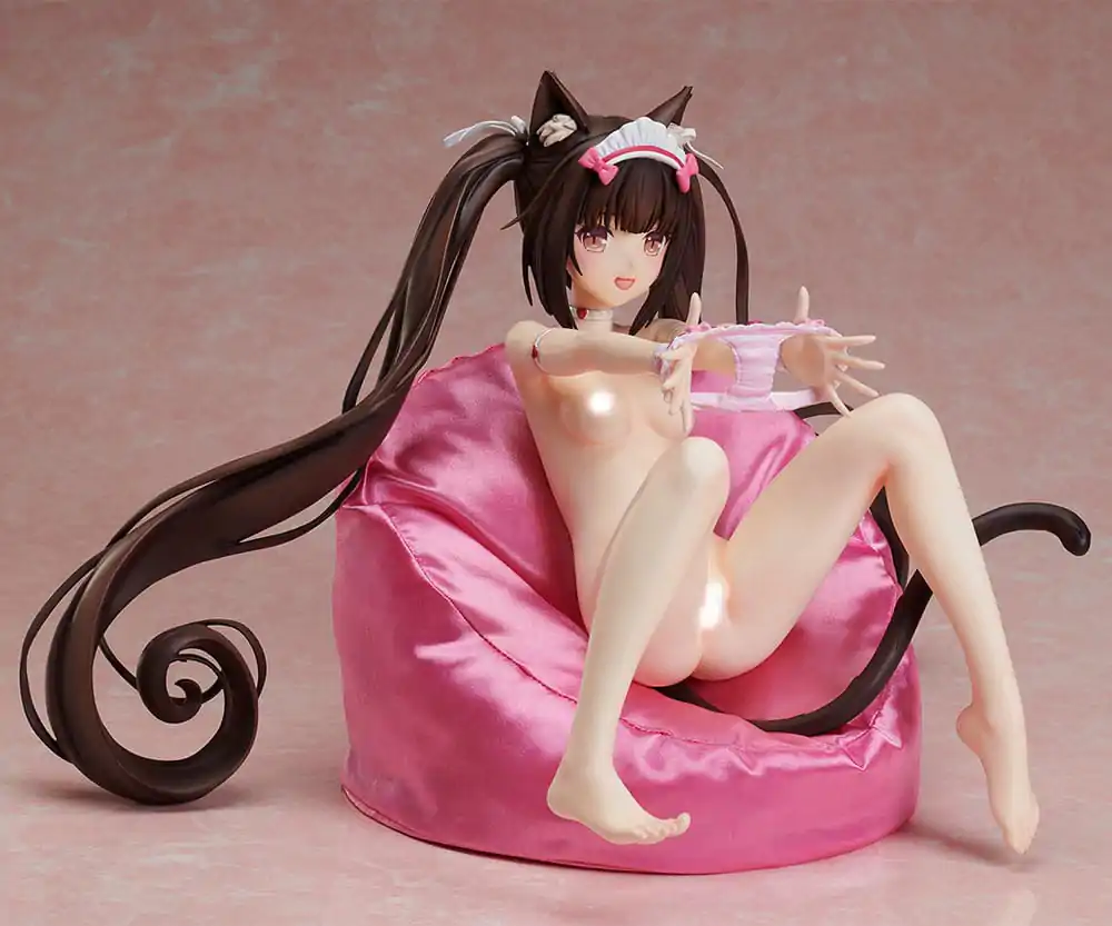 Nekopara PVC Statue 1/4 Chocola Bare Leg Ver. 35 cm Produktfoto