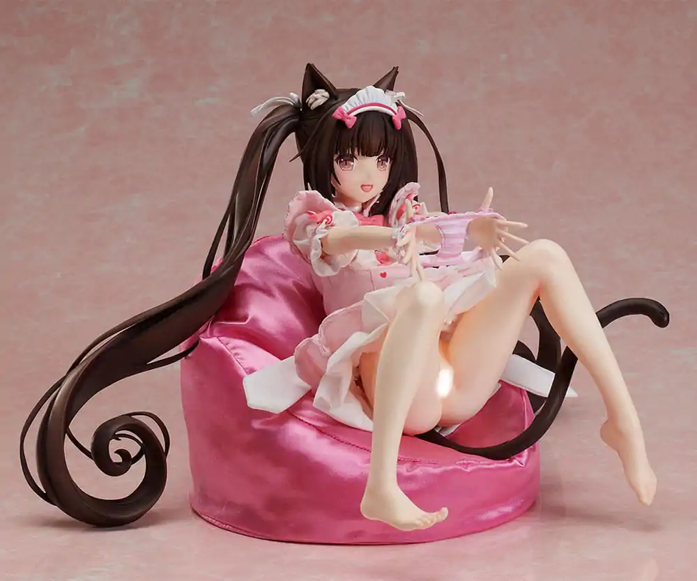 Nekopara PVC Statue 1/4 Chocola Bare Leg Ver. 35 cm Produktfoto