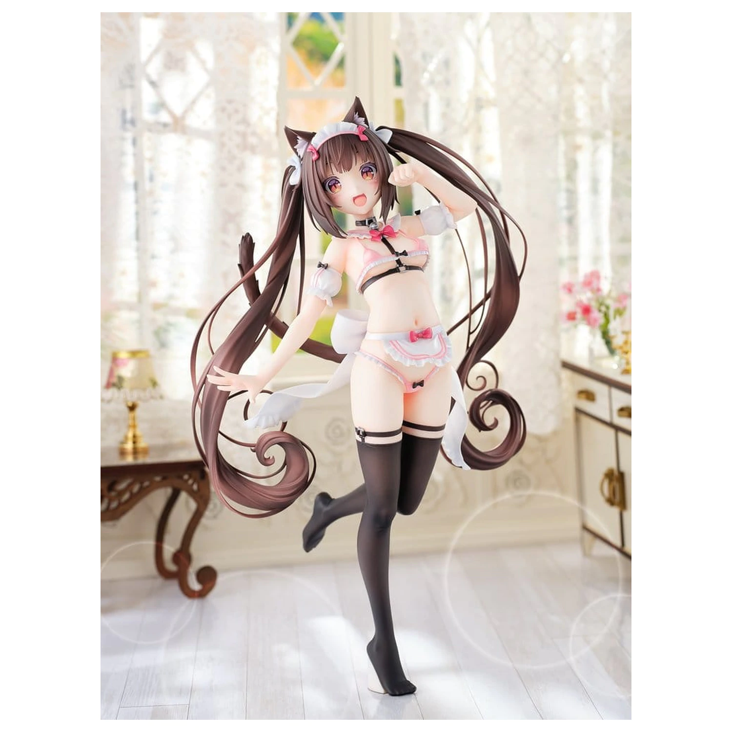 Nekopara PVC Figur 1/5.5 Chocola Micro Bikini Maid -STD Edition- 30 cm Produktfoto