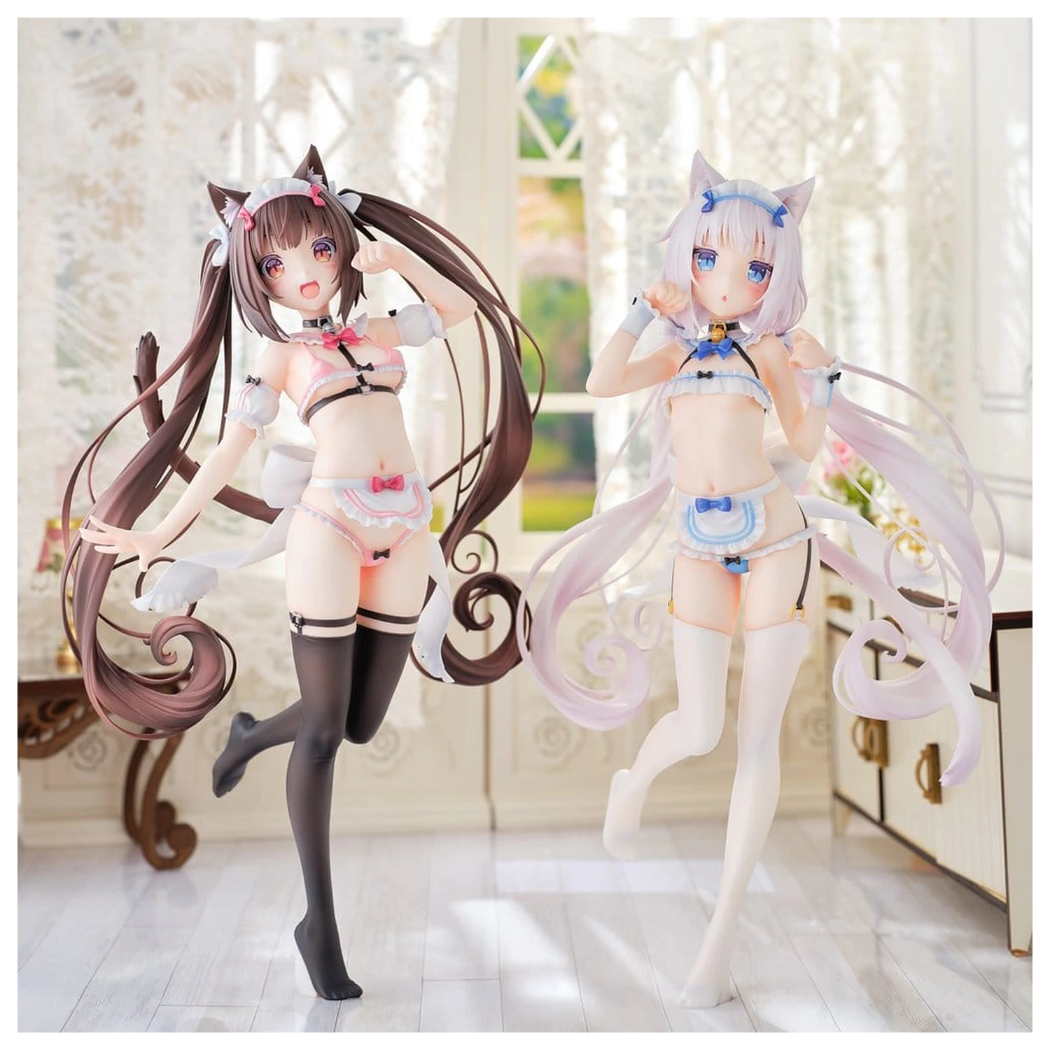 Nekopara PVC Figur 1/5.5 Vanilla Micro Bikini Maid -STD Edition- 29 cm Produktfoto