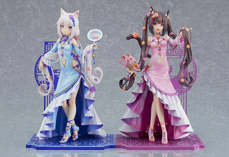 Nekopara PVC Statue 1/7 Chocola: Chinese Dress Ver. 22 cm Produktfoto