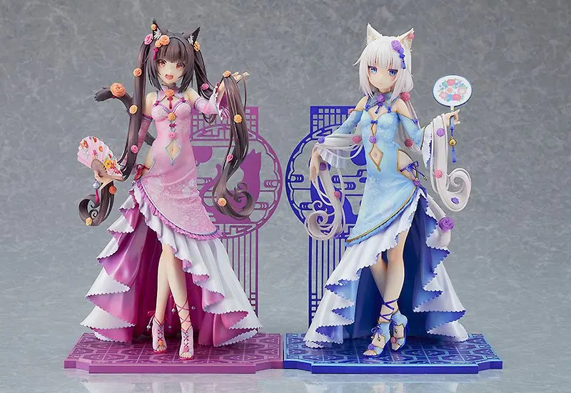 Nekopara PVC Statue 1/7 Chocola: Chinese Dress Ver. 22 cm Produktfoto