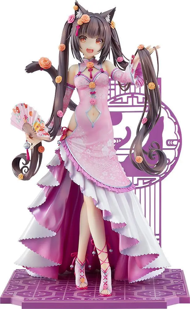 Nekopara PVC Statue 1/7 Chocola: Chinese Dress Ver. 22 cm Produktfoto