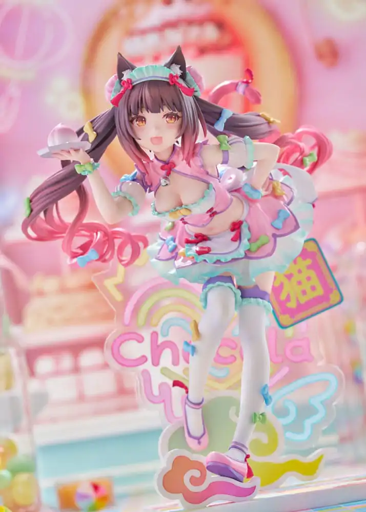 Nekopara PVC Statue 1/7 Chocola Dreamy Cute China Ver. 20 cm Produktfoto