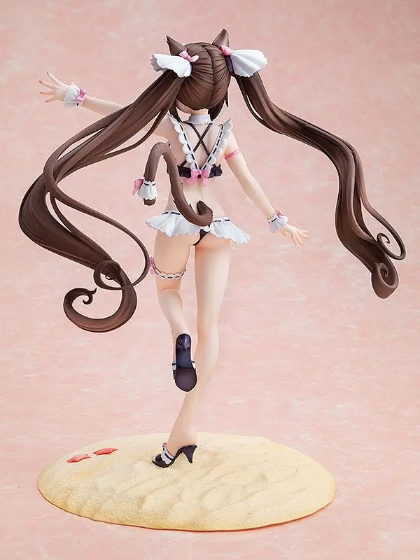 Nekopara PVC Statue 1/7 Chocola: Maid Swimsuit Ver. 26 cm Produktfoto