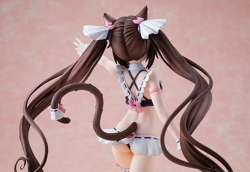Nekopara PVC Statue 1/7 Chocola: Maid Swimsuit Ver. 26 cm Produktfoto