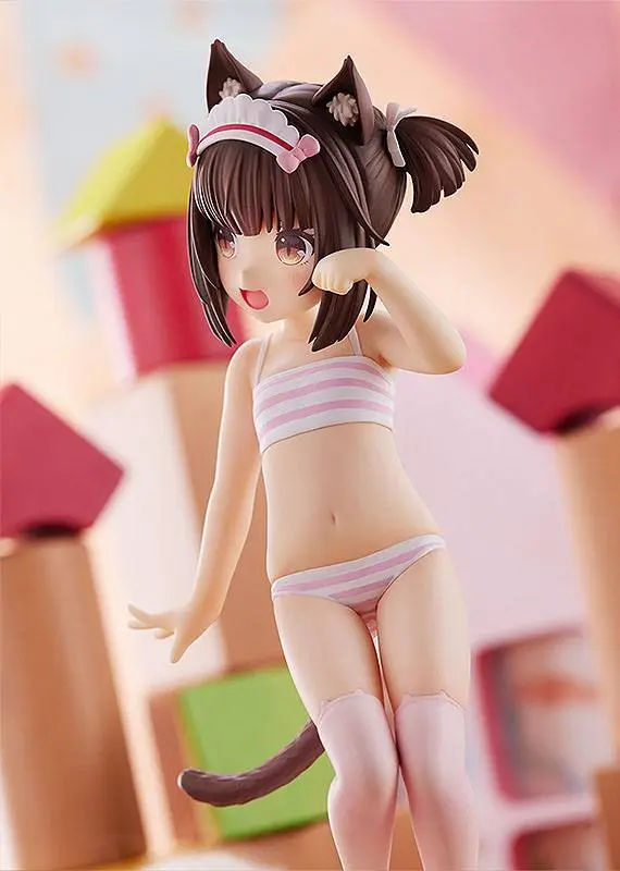 Nekopara PVC Statue 1/7 Chocola Pretty Kitty Style Pastel Sweet 20 cm Produktfoto