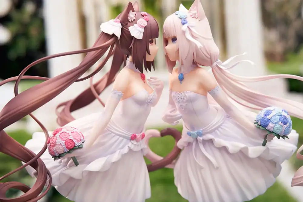 Nekopara PVC Statue 1/7 Nekopara Chocola & Vanilla Dream of Eden Ver. 23 cm termékfotó