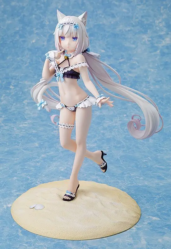 Nekopara PVC Statue 1/7 Vanilla: Maid Swimsuit Ver. 25 cm Produktfoto