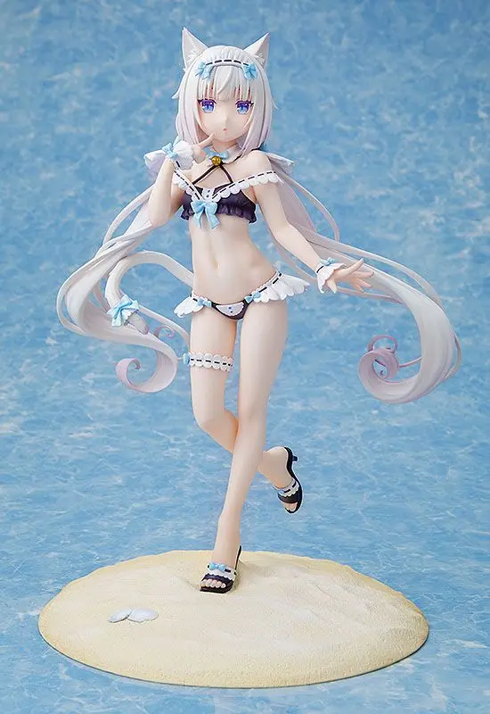 Nekopara PVC Statue 1/7 Vanilla: Maid Swimsuit Ver. 25 cm Produktfoto