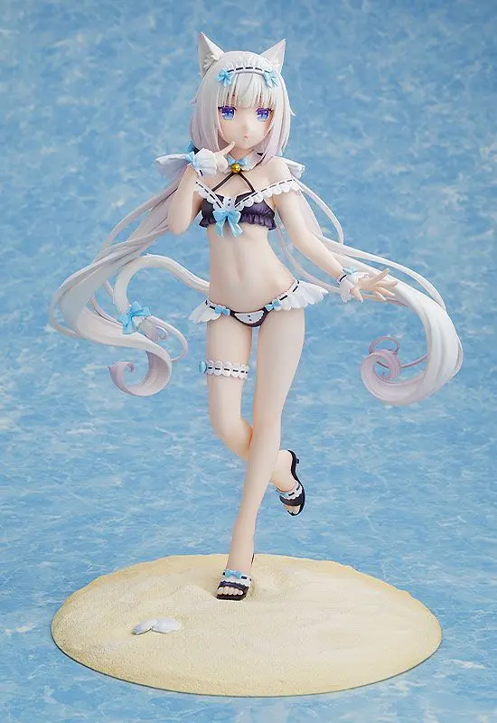 Nekopara PVC Statue 1/7 Vanilla: Maid Swimsuit Ver. 25 cm Produktfoto