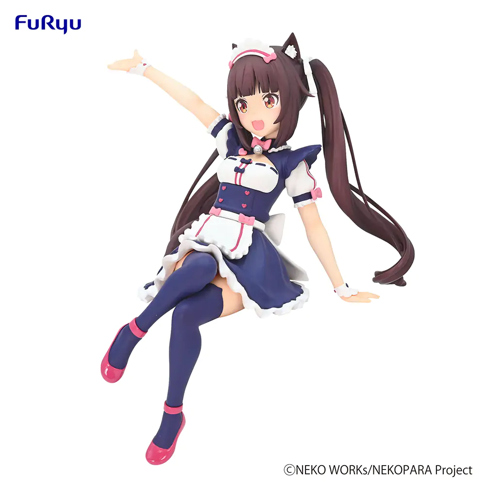 Nekopara Noodle Stopper PVC Statue Chocola 14 cm Produktfoto