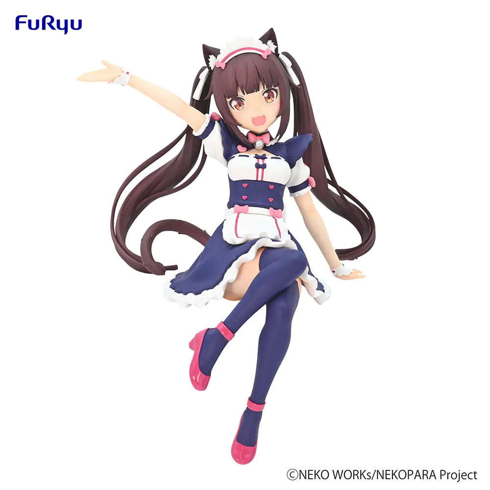 Nekopara Noodle Stopper PVC Statue Chocola 14 cm Produktfoto