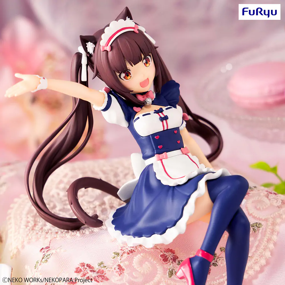 Nekopara Noodle Stopper PVC Statue Chocola 14 cm Produktfoto