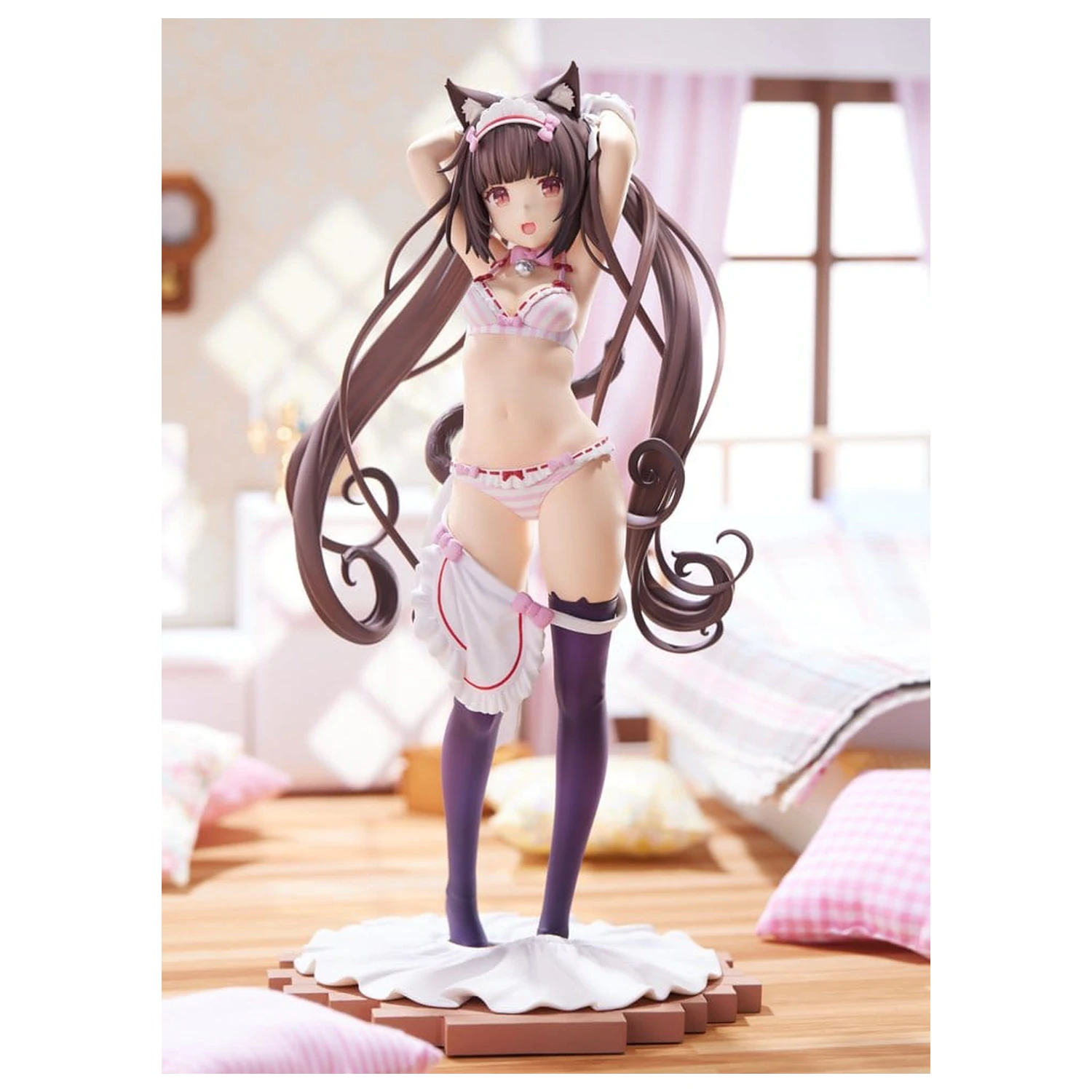 Nekopara PVC Figur 1/7 Chocola Dress up time 24 cm Produktfoto