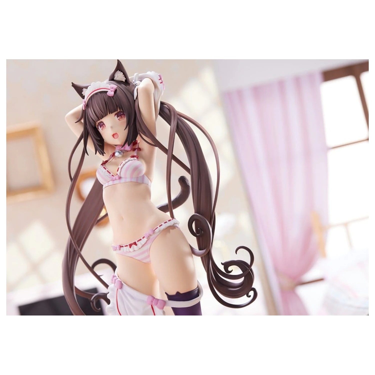 Nekopara PVC Figur 1/7 Chocola Dress up time 24 cm Produktfoto
