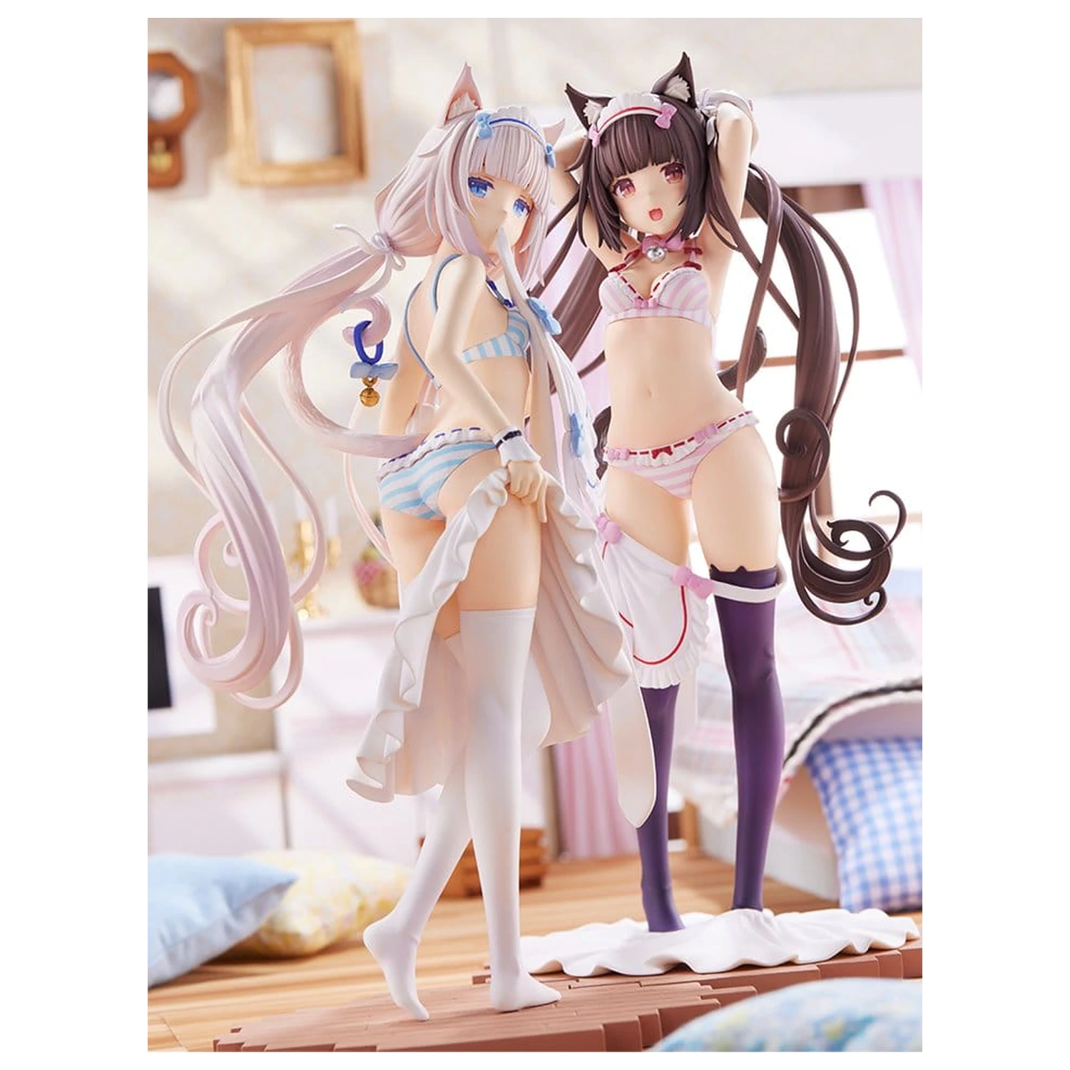 Nekopara PVC Figur 1/7 Vanilla Dress up time 24 cm Produktfoto