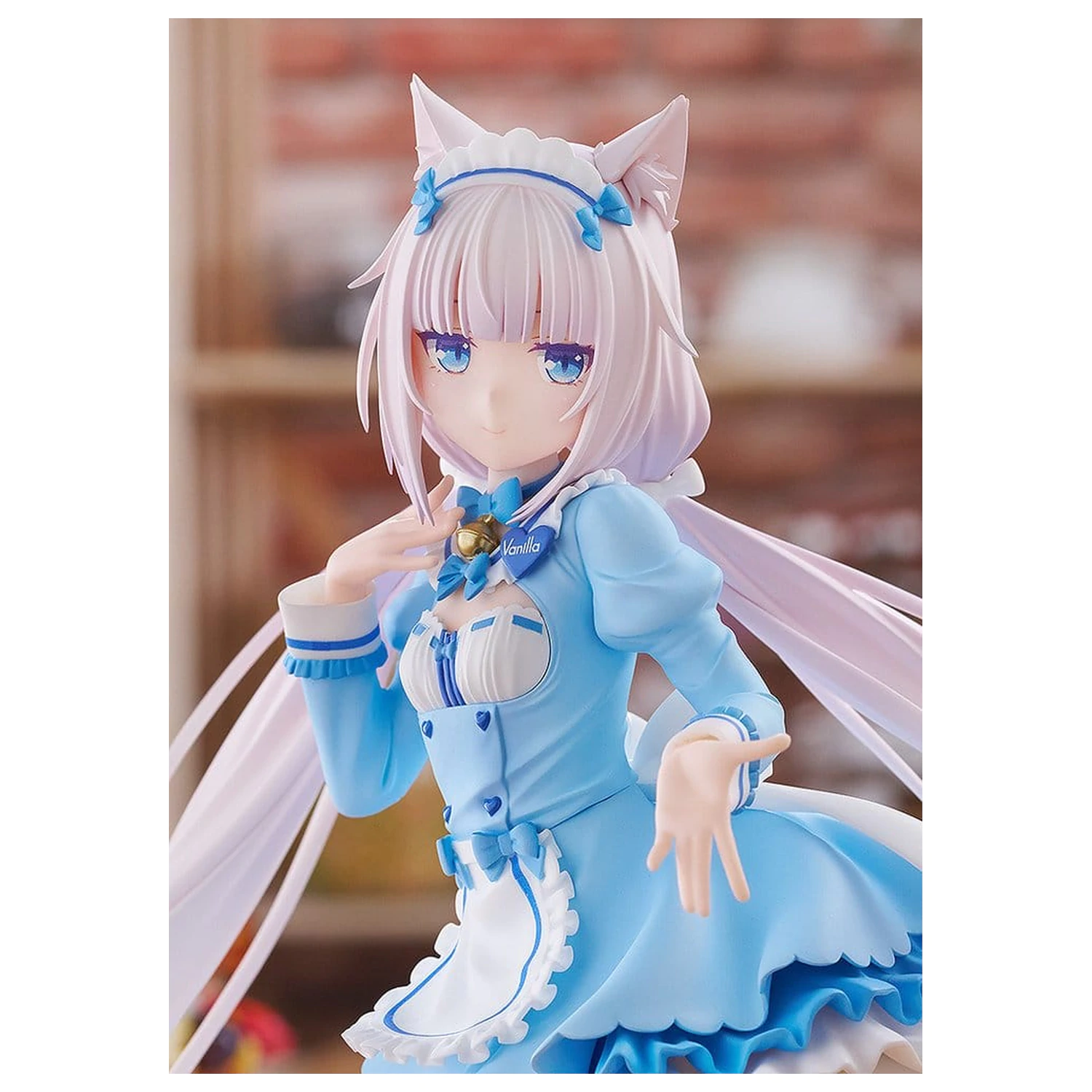 Nekopara Sekai Connect Pop Up Parade PVC Figur Vanilla: Winter Clothes Ver. L Größe 22 cm Produktfoto