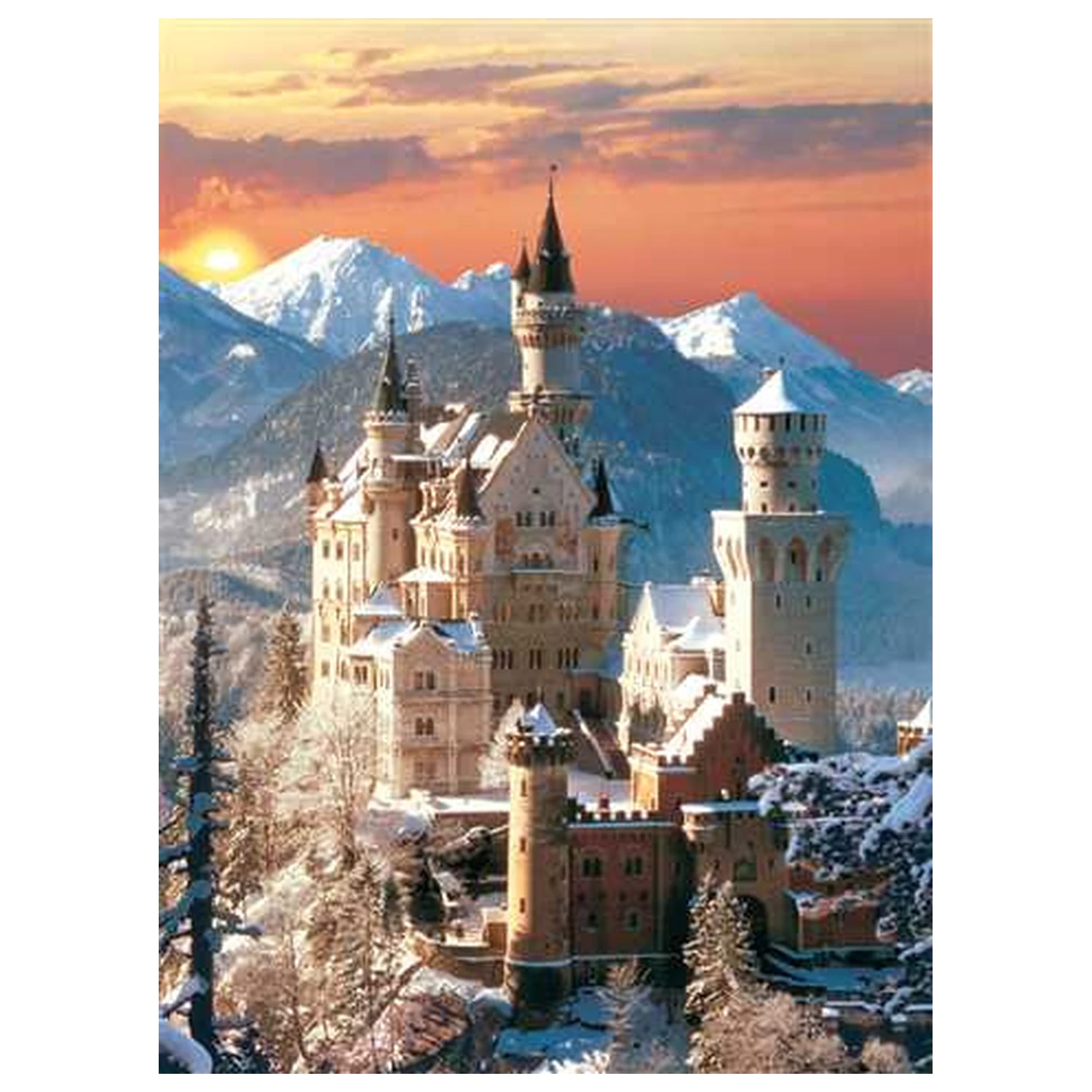 Germany Neuschwanstein 1500-Teile-Puzzle Produktfoto