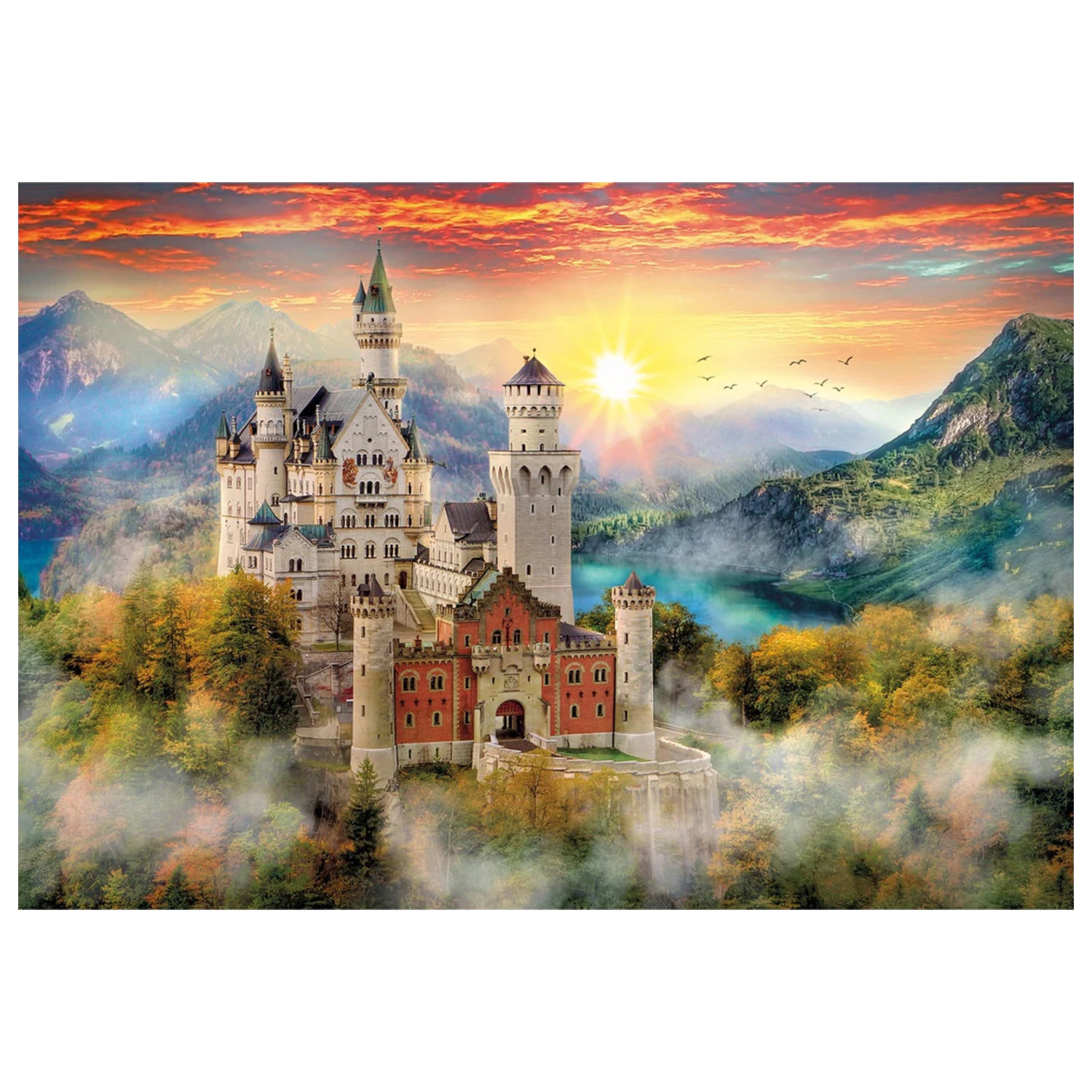 Germany Neuschwanstein 2000-teiliges Puzzle Produktfoto