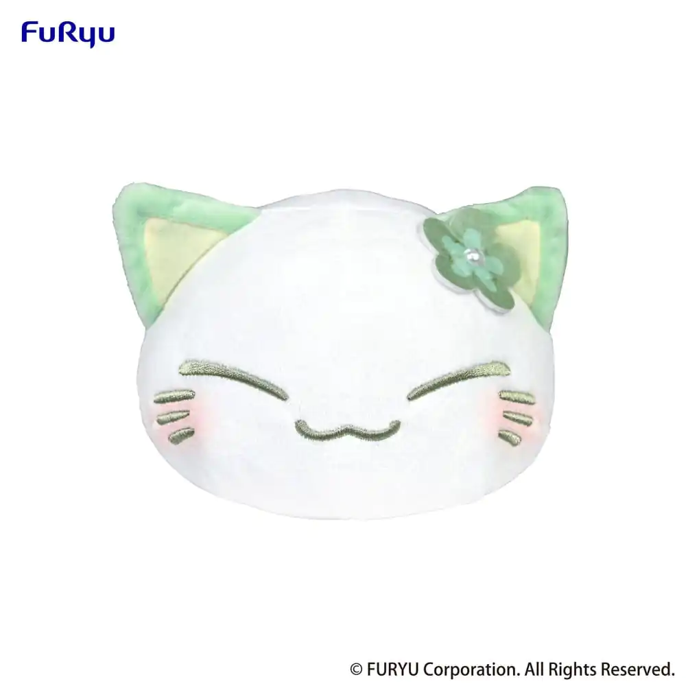 Nemuneko Cat Plüschfigur Green 18 cm termékfotó