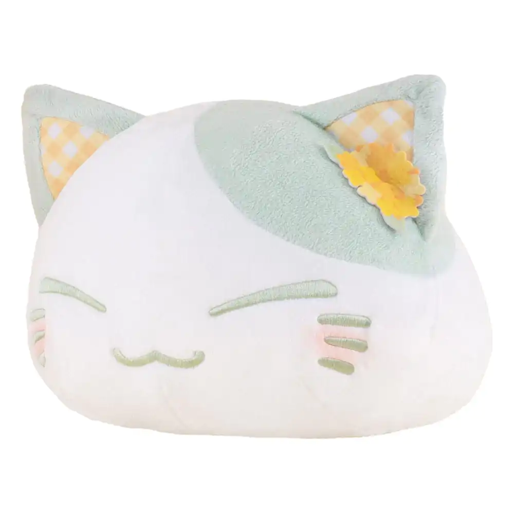 Nemuneko Cat Plüschfigur Rape Flower Pattern Ear Decoration Green Color Ver. 30 cm Produktfoto