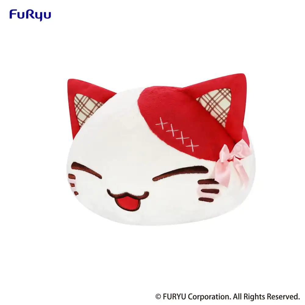 Nemuneko Cat Sweet Big Plüsch Figur Rot 35 cm Produktfoto
