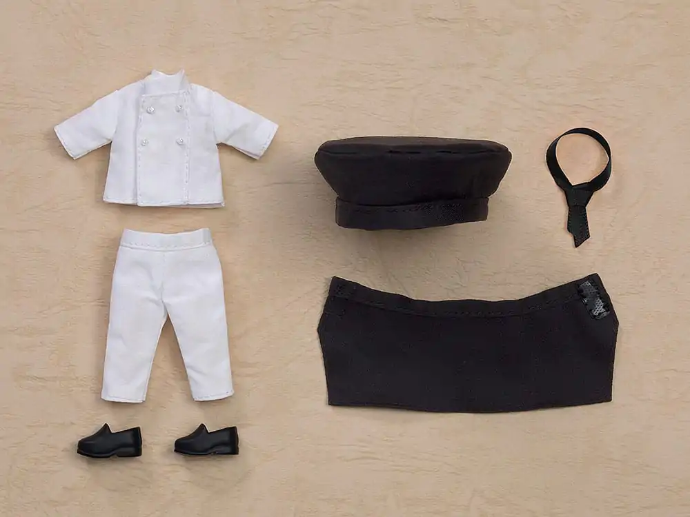 Nendoroid Zubehör-Set für Nendoroid Doll Actionfiguren Outfit Set: Pastry Chef (Black) termékfotó