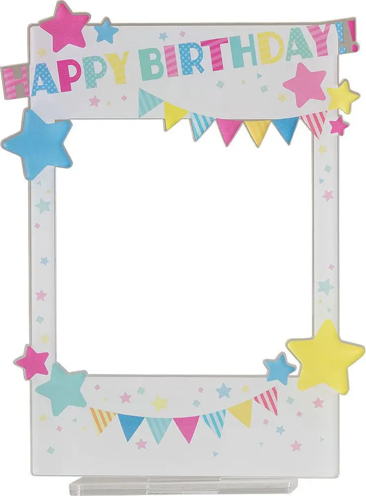 Nendoroid More Zubehör-Set Acrylic Frame Stand (Happy Birthday) termékfotó