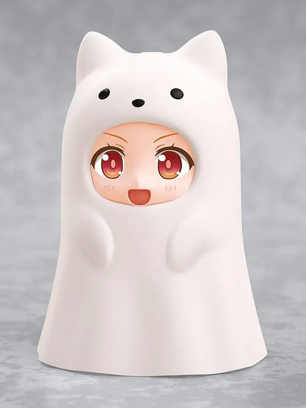 Nendoroid More Zubehör-Set für Nendoroid Actionfiguren Kigurumi Face Parts Case Ghost Cat White 10 cm Produktfoto