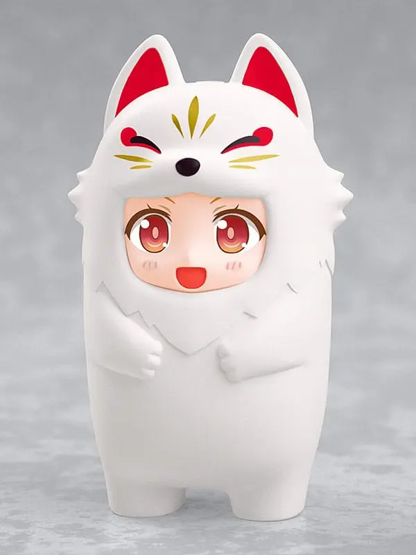 Nendoroid More Zubehör-Set für Nendoroid Actionfiguren Kigurumi Face Parts Case White Kitsune 10 cm termékfotó