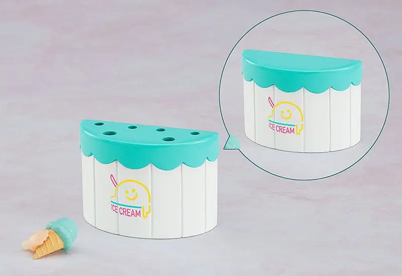 Nendoroid More Zubehör-Set für Nendoroid Actionfiguren Ice Cream Shop termékfotó