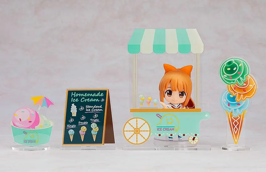 Nendoroid More Zubehör-Set für Nendoroid Actionfiguren Acrylic Stand Decorations: Ice Cream Parlor termékfotó