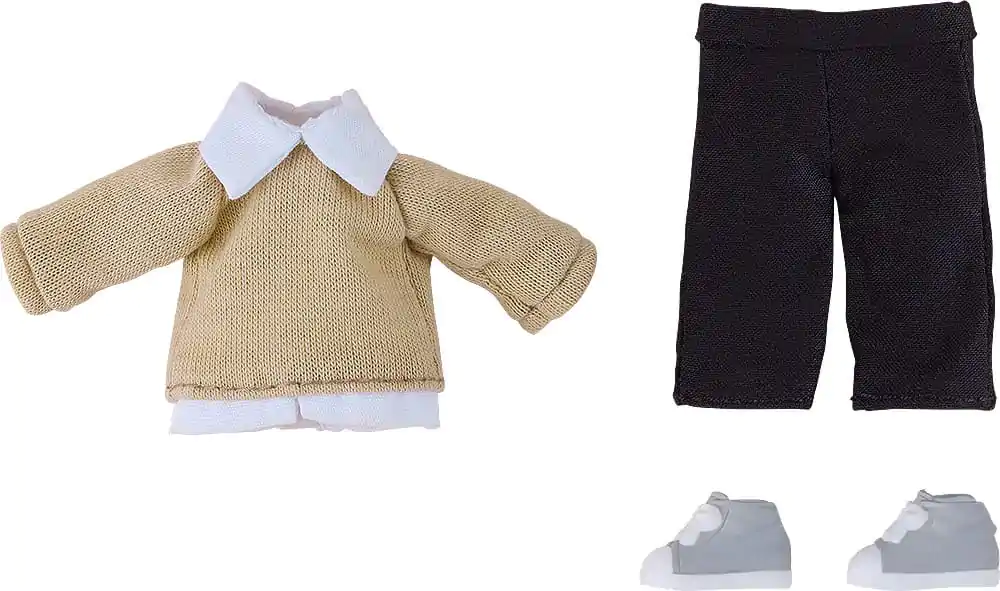 Nendoroid Zubehör-Set für Nendoroid Doll Actionfiguren Outfit Set: Campus Outfit Girl (Beige) Produktfoto