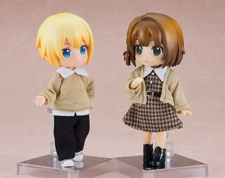 Nendoroid Zubehör-Set für Nendoroid Doll Actionfiguren Outfit Set: Campus Outfit Girl (Beige) Produktfoto