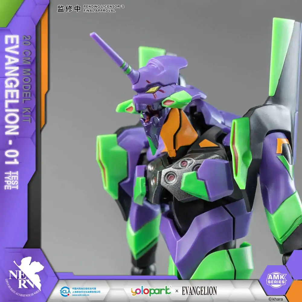 Neon Genesis Evangelion AMK Series Plastic Model Kit Eva-01 20 cm termékfotó