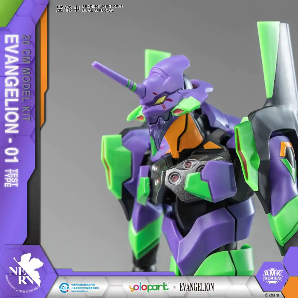 Neon Genesis Evangelion AMK Series Plastic Model Kit Eva-01 20 cm termékfotó