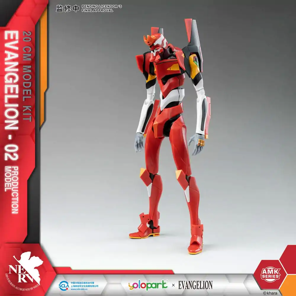 Neon Genesis Evangelion AMK Series Plastic Model Kit Eva-02 20 cm termékfotó