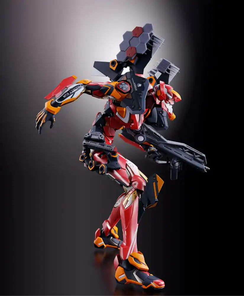 Neon Genesis Evangelion Metal Build Action Figur Eva Production Model-02 30th with the Spear of Cassius 22 cm Produktfoto