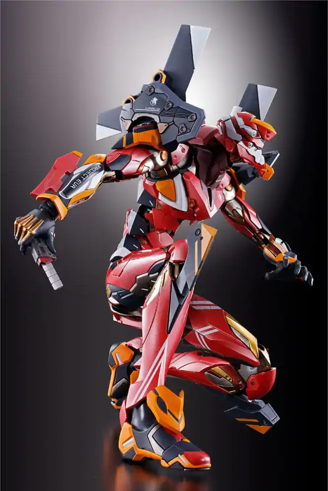 Neon Genesis Evangelion Metal Build Action Figur Eva Production Model-02 30th with the Spear of Cassius 22 cm Produktfoto