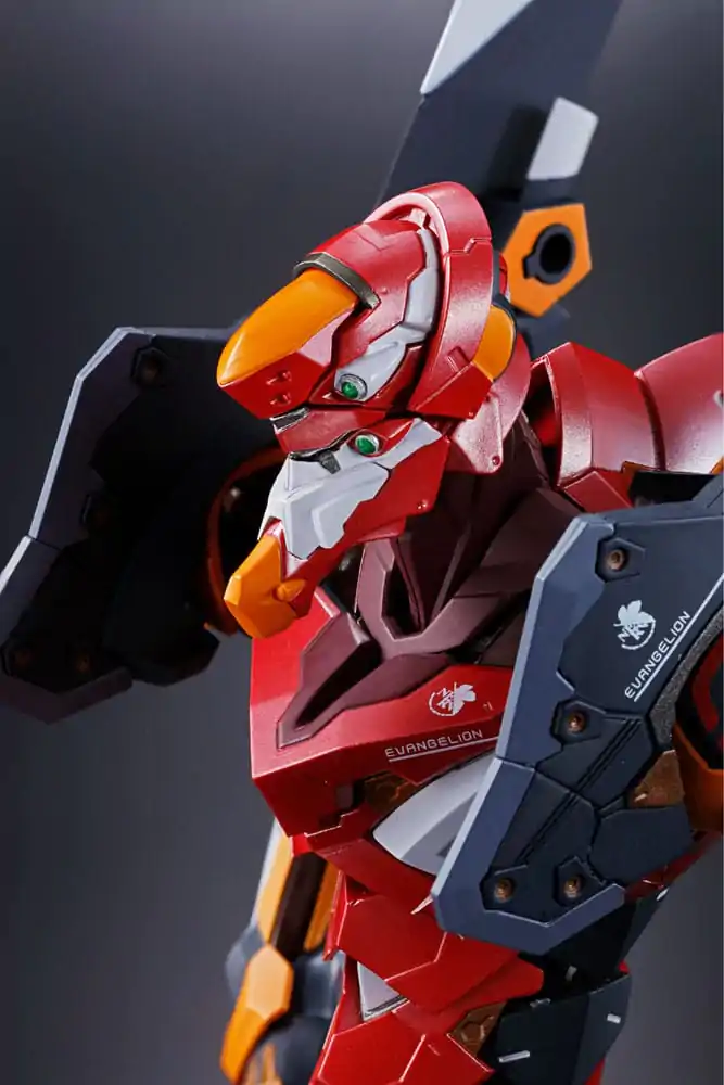 Neon Genesis Evangelion Metal Build Action Figur Eva Production Model-02 30th with the Spear of Cassius 22 cm Produktfoto