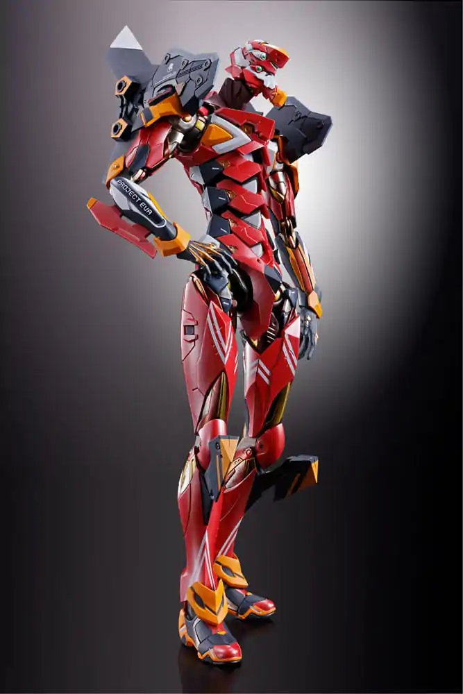 Neon Genesis Evangelion Metal Build Action Figur Eva Production Model-02 30th with the Spear of Cassius 22 cm Produktfoto