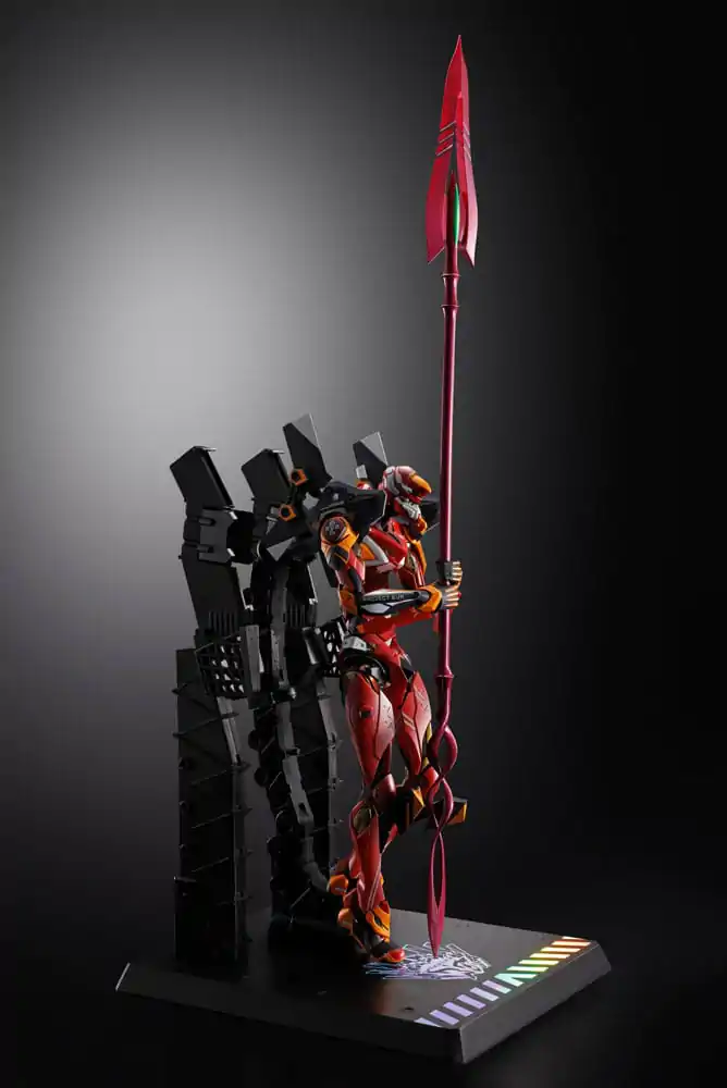 Neon Genesis Evangelion Metal Build Action Figur Eva Production Model-02 30th with the Spear of Cassius 22 cm Produktfoto