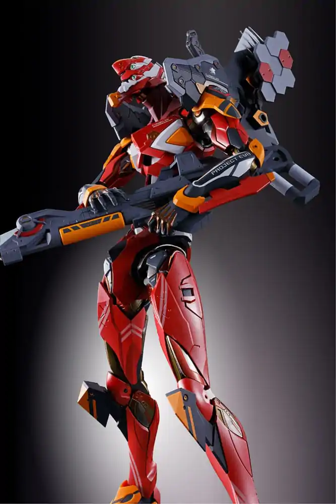 Neon Genesis Evangelion Metal Build Action Figur Eva Production Model-02 30th with the Spear of Cassius 22 cm Produktfoto