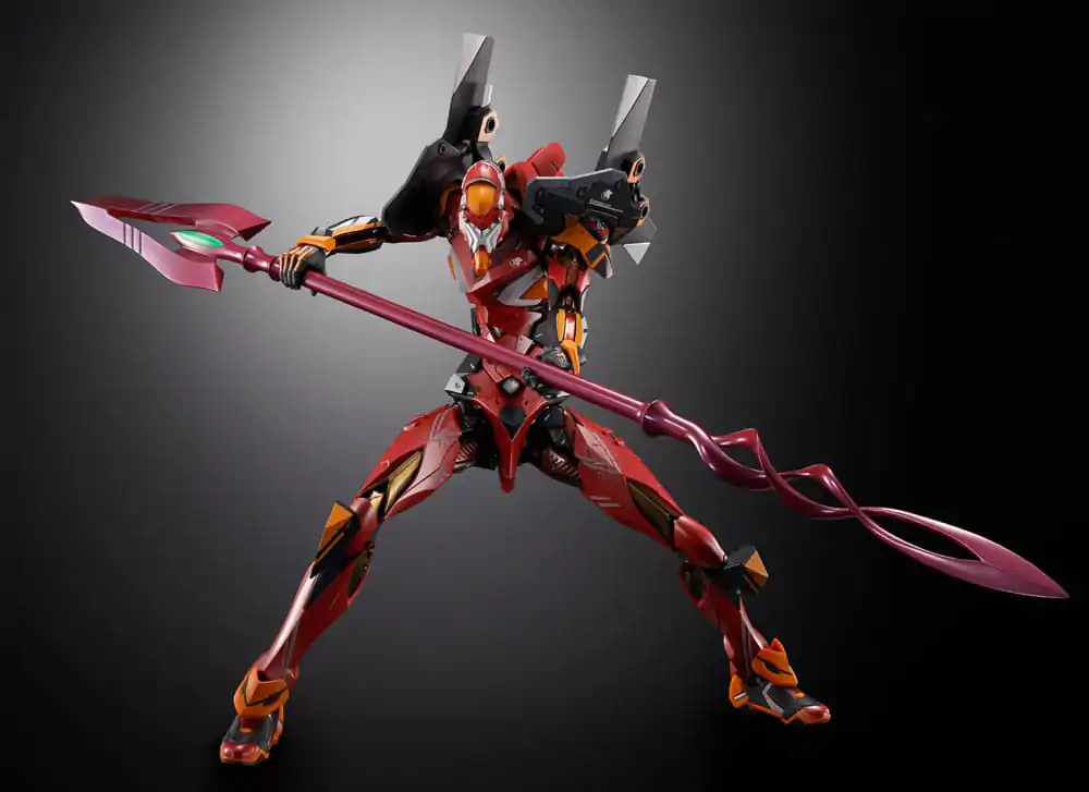 Neon Genesis Evangelion Metal Build Action Figur Eva Production Model-02 30th with the Spear of Cassius 22 cm Produktfoto