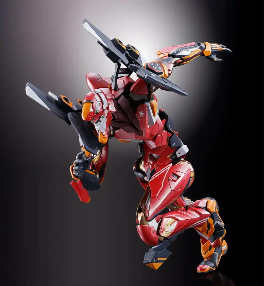 Neon Genesis Evangelion Metal Build Action Figur Eva Production Model-02 30th with the Spear of Cassius 22 cm Produktfoto
