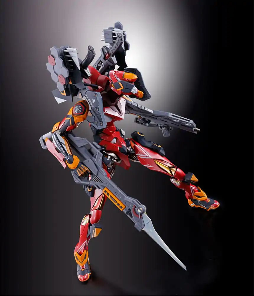 Neon Genesis Evangelion Metal Build Action Figur Eva Production Model-02 30th with the Spear of Cassius 22 cm Produktfoto