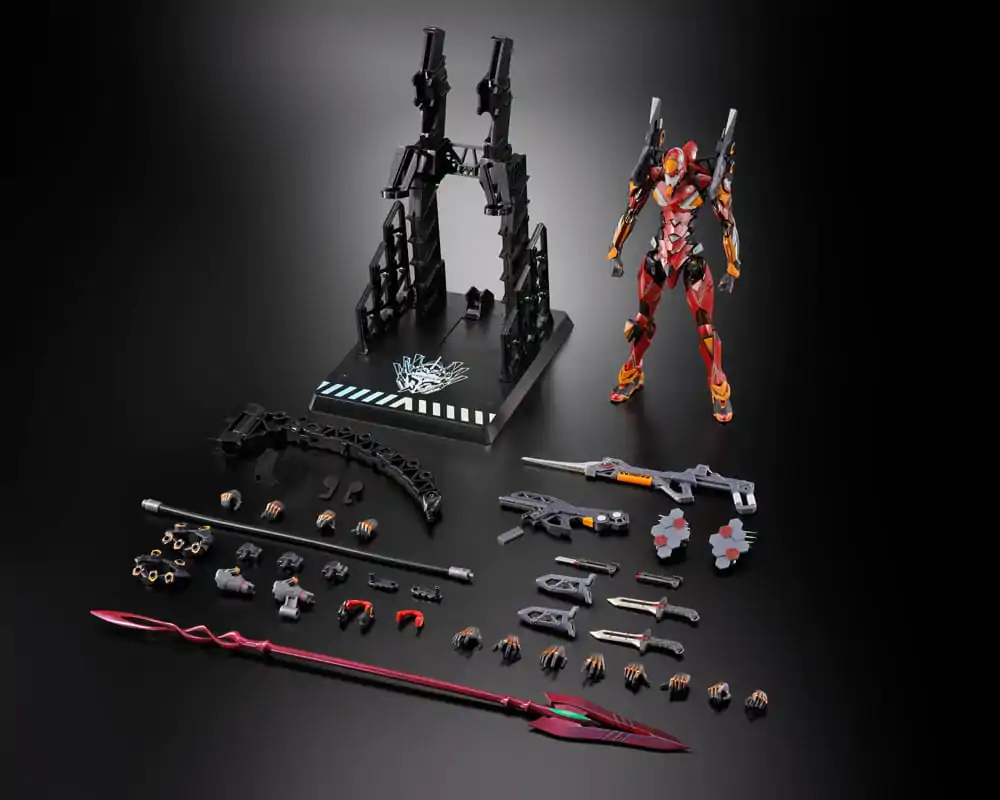 Neon Genesis Evangelion Metal Build Action Figur Eva Production Model-02 30th with the Spear of Cassius 22 cm Produktfoto