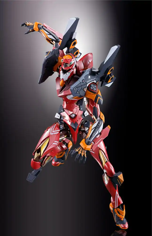 Neon Genesis Evangelion Metal Build Action Figur Eva Production Model-02 30th with the Spear of Cassius 22 cm Produktfoto