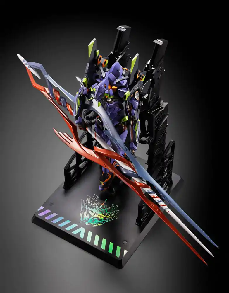Neon Genesis Evangelion Metal Build Actionfigur Eva Test Type-01 30th with the Spear of Gaius 22 cm Produktfoto
